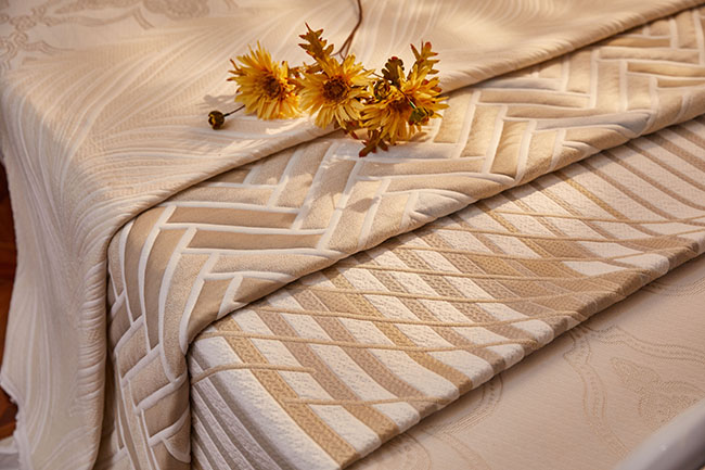 Double Jacquard Knitted Mattress Fabric (5)