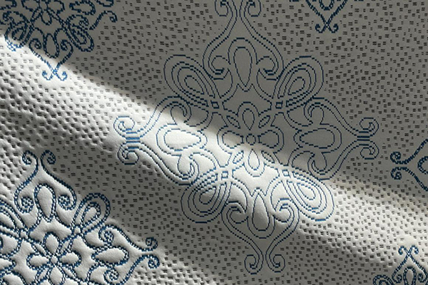 Single Jacquard Knitted Mattress Fabric (7)